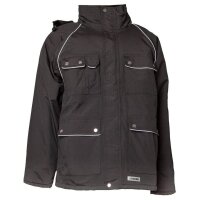 PLANAM® unisex Parka CANVAS 320 schwarz...