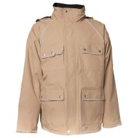PLANAM® unisex Parka CANVAS 320 khaki, schwarz...