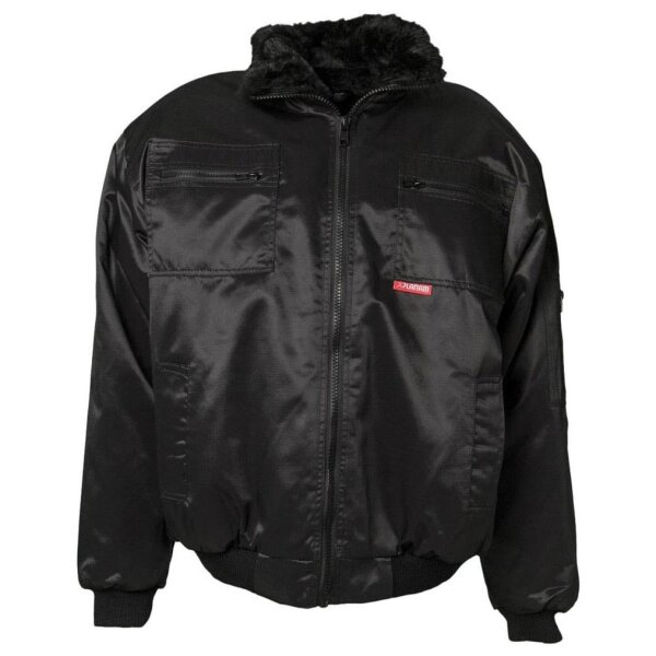 PLANAM® Herren Pilotenjacke GLETSCHER schwarz Größe L