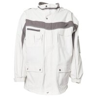 PLANAM® unisex Winterjacke PLALINE weiß, zink...