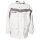 PLANAM® unisex Winterjacke PLALINE weiß, zink Größe XS