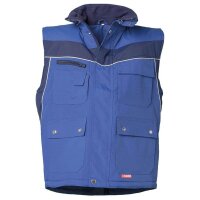 PLANAM® unisex Winterweste PLALINE kornblau, marine...