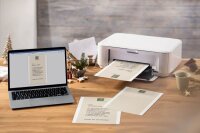SIGEL Weihnachtsbriefpapier White Apple Motiv DIN A4 90 g/qm 100 Blatt