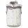 PLANAM® unisex Winterweste PLALINE weiß, zink Größe XL