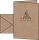 SIGEL Weihnachtskarten Christmas with Apples DS075 DIN A6