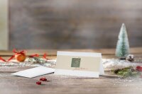 10 SIGEL Weihnachtskarten White Apple DIN lang