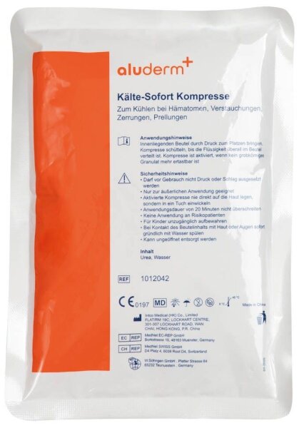 aluderm Kühlpad Aluderm 1012042 blau 15,0 x 21,0 cm, 1 St.