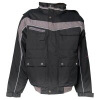 PLANAM® unisex Arbeitsjacke PLALINE schwarz, zink...