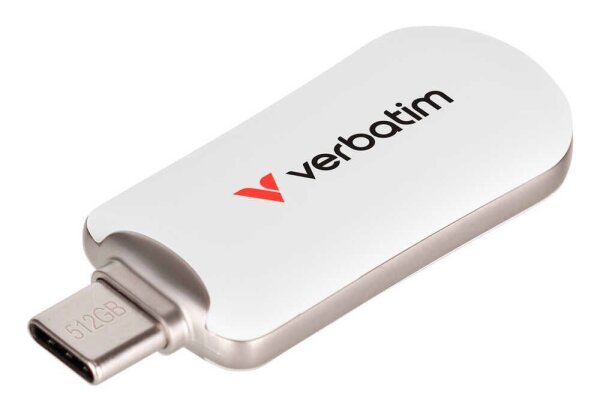 verbatim USB-Stick Plectra weiß 512 GB, 1 St.