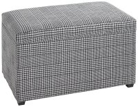HAKU Möbel Sitztruhe 25529 schwarz, weiß Holz...