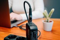 verbatim Sync & Charge mit Display Ladekabel schwarz, Kabellänge: 1,2 m, 100 W