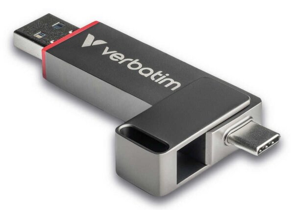 verbatim USB-Stick Dual QuickStick grau 512 GB, 1 St.