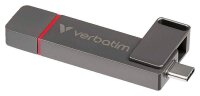 verbatim USB-Stick Dual QuickStick grau 256 GB, 1 St.