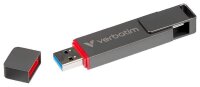 verbatim USB-Stick Dual QuickStick grau 256 GB, 1 St.