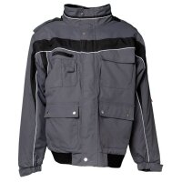 PLANAM® unisex Arbeitsjacke PLALINE schiefer, schwarz...