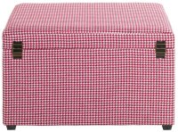 HAKU Möbel Sitztruhe 25430 rot, weiß Holz 65,0 cm