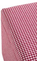 HAKU Möbel Sitztruhe 25430 rot, weiß Holz 65,0 cm