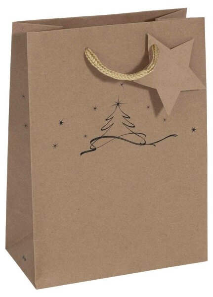 5 SIGEL Geschenktüten Christmas tree Motiv 17,0 x 23,0 cm
