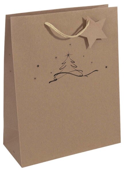 5 SIGEL Geschenktüten Christmas tree Motiv 26,0 x 33,0 cm