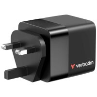 verbatim 32217 GaN Ladeadapter schwarz, 65 W