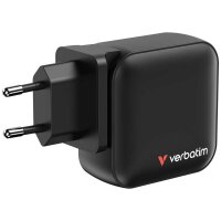 verbatim 32231 Mini GaN Ladeadapter schwarz, 100 W