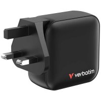 verbatim 32231 Mini GaN Ladeadapter schwarz, 100 W