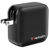 verbatim 32231 Mini GaN Ladeadapter schwarz, 100 W