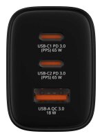 verbatim Essential Ladeadapter schwarz, 65 W