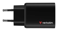 verbatim Essential Ladeadapter schwarz, 65 W