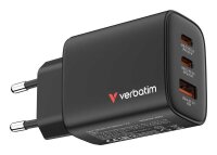 verbatim Essential Ladeadapter schwarz, 65 W