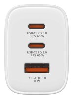 verbatim Essential Ladeadapter weiß, 65 W