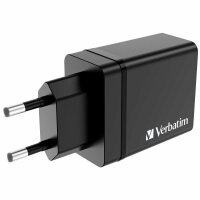 verbatim CHR-30EU1 Ladeadapter schwarz, 30 W