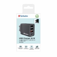 verbatim CHR-30EU1 Ladeadapter schwarz, 30 W