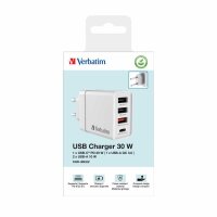 verbatim CHR-30EU2 Ladeadapter weiß, 30 W