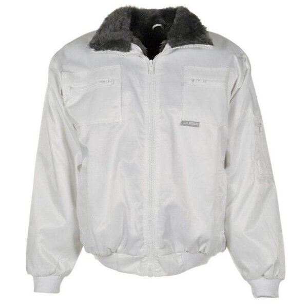 PLANAM® Herren Pilotenjacke GLETSCHER weiß Größe 3XL