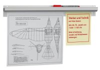 Catch-ball Infoboard Powergrip Klemmleiste 50,0 cm silber...