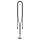 Aqiila® LANYARD Handykette Ladekabel schwarz, Kabellänge: 0,3 - 1,5 m, 60 Watt