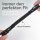 Aqiila® LANYARD Handykette Ladekabel schwarz, Kabellänge: 0,3 - 1,5 m, 60 Watt
