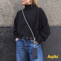 Aqiila® LANYARD Handykette Ladekabel grün, Kabellänge: 0,3 - 1,5 m, 60 Watt