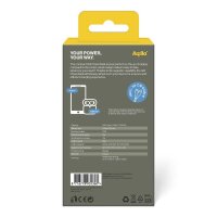 Aqiila® Qi2 wireless Powerbank 5.000 mAh schwarz