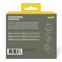 Aqiila® Qi2 Ladeadapter schwarz, 15 Watt
