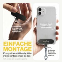 Aqiila® LANYARD Handykette Ladekabel sand, Kabellänge: 0,3 - 1,5 m, 60 Watt