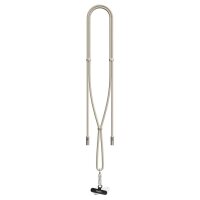 Aqiila® LANYARD Handykette Ladekabel sand, Kabellänge: 0,3 - 1,5 m, 60 Watt