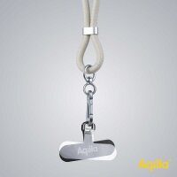 Aqiila® LANYARD Handykette Ladekabel sand, Kabellänge: 0,3 - 1,5 m, 60 Watt