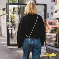 Aqiila® LANYARD Handykette Ladekabel sand, Kabellänge: 0,3 - 1,5 m, 60 Watt