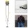 Aqiila® LANYARD Handykette Ladekabel sand, Kabellänge: 0,3 - 1,5 m, 60 Watt