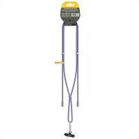 Aqiila® LANYARD Handykette Ladekabel lila, Kabellänge: 0,3 - 1,5 m, 60 Watt