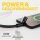 Aqiila® LANYARD Handykette Ladekabel schwarz, Kabellänge: 0,3 - 1,5 m, 30 Watt