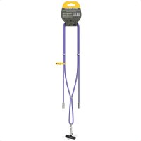 Aqiila® LANYARD Handykette Ladekabel lila, Kabellänge: 0,3 - 1,5 m, 30 Watt