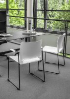 Topstar Besucherstühle Visit Lite RE10AWW weiß Kunststoff, 4 St.